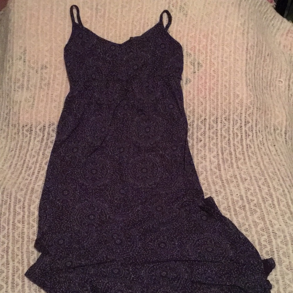 O’Neill navy maxi dress size small